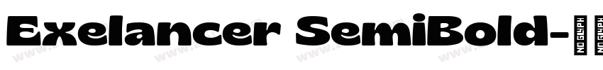 Exelancer SemiBold字体转换 Exelancer SemiBold字体转换